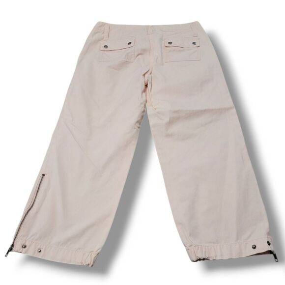 Gap Pants Size 4 W30"L23.5" Gap Capri Pants Capris Cargo Pants Casual Pants Pink - Picture 3 of 8